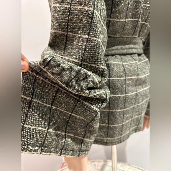 I. Magnin & Co Vintage Reversible Wool Jacket - Picture 6 of 9